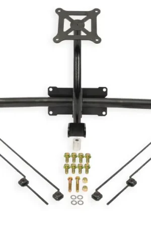 BMR 14-19 Chevrolet Corvette C7 Bolt-On Parachute Mount - Black Hammertone | Graveyard Performance Must Have