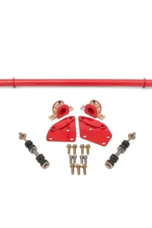 Final Sale BMR 82-92 Chevrolet Camaro / Pontiac Firebird Sway Bar Kit Front Hollow 35mm Non-Adjustable - Red | Graveyard Performance
