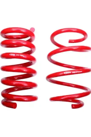 Direct From Manufacturer BMR 15-18 S550 Mustang Lowering Spring Kit (Set Of 4) - Red | Graveyard Performance