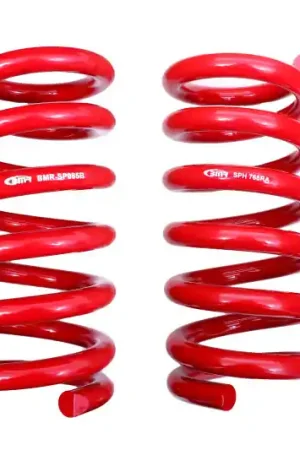 Bulk Order BMR 18-20 S550 Mustang GT MagneRide/15-20 GT350 Lowering Spring Set of Rear only - Red | Graveyard Performance