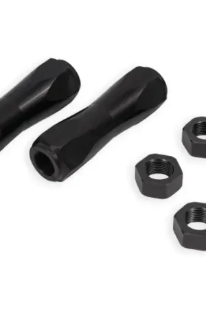 BMR 70-81 Chevrolet Camaro / Pontiac Firebird Tie Rod Sleeves 11/16in Thread - Black Anodized | Graveyard Performance Trusted Brand