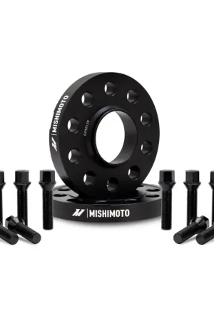 Mishimoto Wheel Spacers - 5x120 - 72.6 - 20 - M14 - Black | Graveyard Performance Worldwide Shipping
