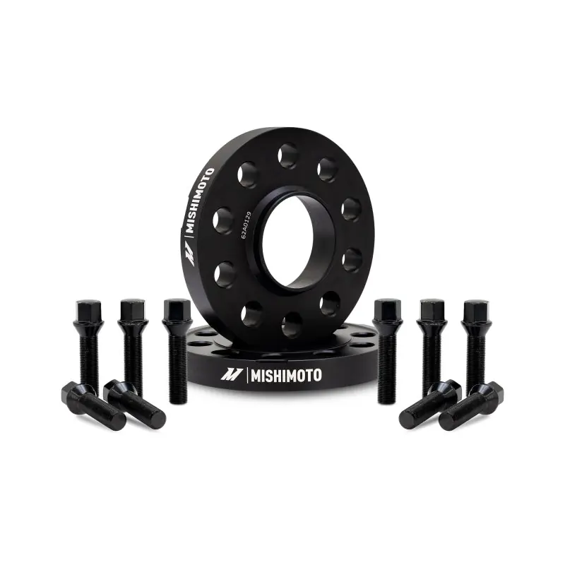 Mishimoto Wheel Spacers - 5x120 - 72.6 - 20 - M14 - Black | Graveyard Performance Worldwide Shipping