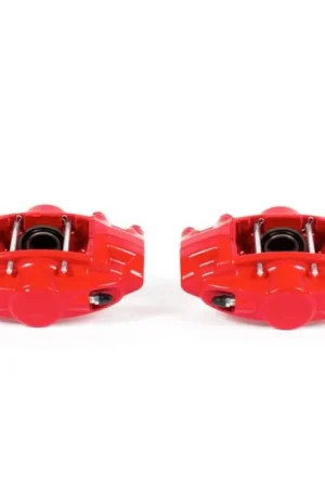 Express Delivery Power Stop 09-19 Nissan 370Z Rear Red Calipers w/o Brackets - Pair | Graveyard Performance