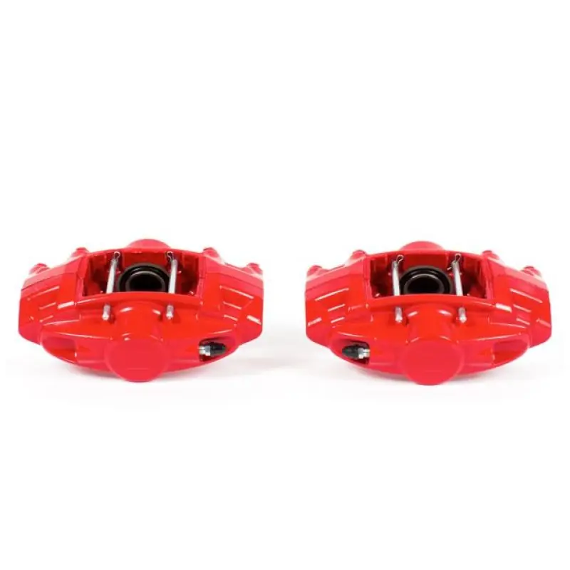 Express Delivery Power Stop 09-19 Nissan 370Z Rear Red Calipers w/o Brackets - Pair | Graveyard Performance