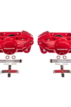 Hot Picks Power Stop 03-04 Infiniti G35 Rear Red Calipers - Pair | Graveyard Performance