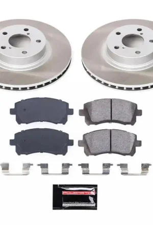 Reduced Price Power Stop 2000 Subaru Outback Front Semi-Coated Rotor Kit | Graveyard Performance
