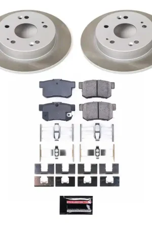 Don’t Miss Out Power Stop 97-01 Honda Prelude Rear Semi-Coated Rotor Kit | Graveyard Performance