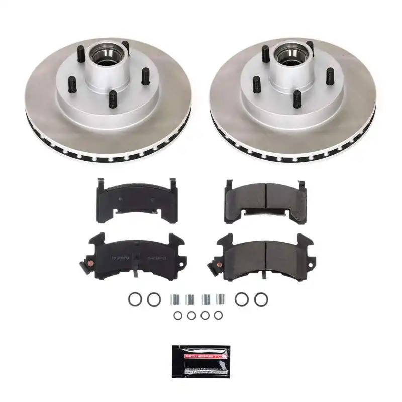 Buy Online Power Stop 82-87 Pontiac Grand Prix Front Semi-Coated Rotor Kit | Graveyard Performance