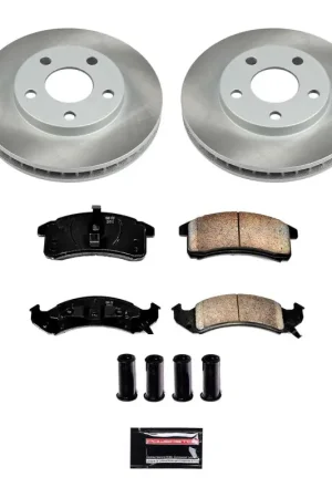 Free Delivery Power Stop 92-93 Pontiac Trans Sport Front Semi-Coated Rotor Kit | Graveyard Performance