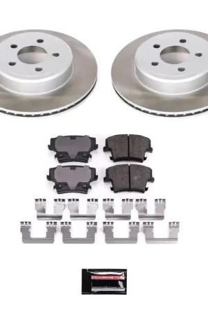 Buy Online Power Stop 05-08 Dodge Magnum Rear Semi-Coated Rotor Kit | Graveyard Performance