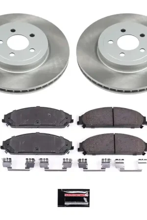 Power Stop 05-08 Dodge Magnum Front Semi-Coated Rotor Kit | Graveyard Performance Order Now