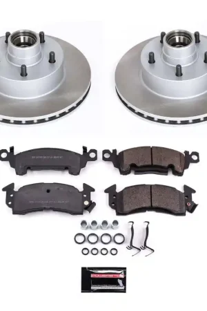Power Stop 1979 Pontiac Phoenix Front Semi-Coated Rotor Kit | Graveyard Performance Buy Today