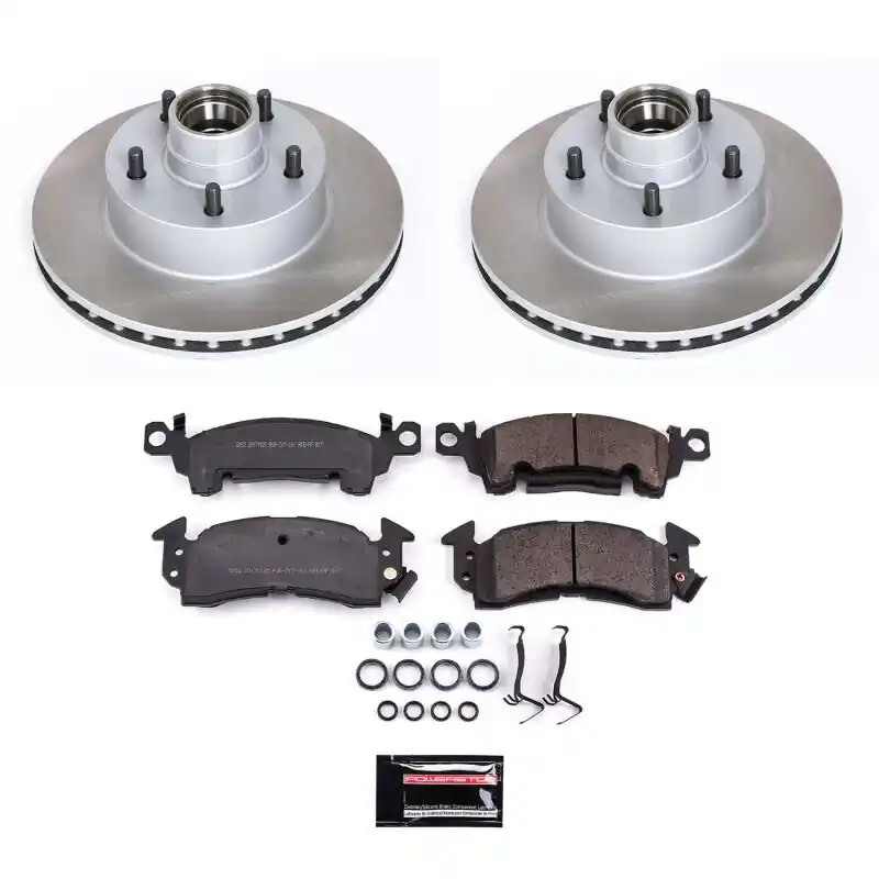 Power Stop 1979 Pontiac Phoenix Front Semi-Coated Rotor Kit | Graveyard Performance Buy Today