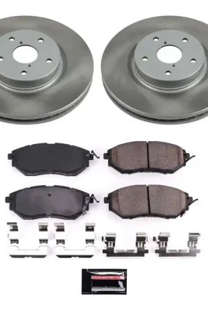 Power Stop 15-21 Subaru WRX Front Semi-Coated Rotor Kit | Graveyard Performance Super Sale