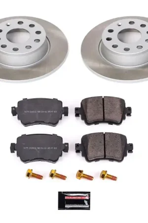 Best Seller Power Stop 15-22 Volkswagen Passat Rear Semi-Coated Rotor Kit | Graveyard Performance