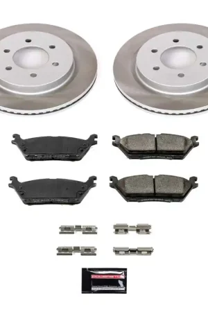 Power Stop 18-21 Lincoln Navigator Rear Semi-Coated Rotor Kit | Graveyard Performance Place Order