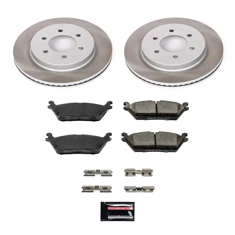 Power Stop 18-21 Lincoln Navigator Rear Semi-Coated Rotor Kit | Graveyard Performance Place Order
