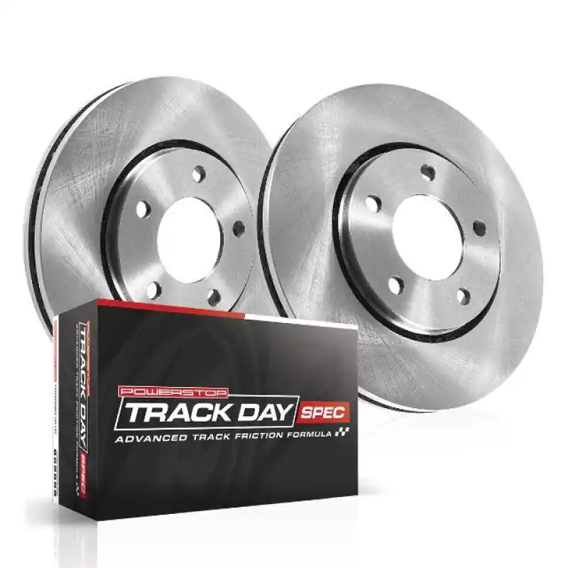 Power Stop 08-12 Infiniti EX35 Front Track Day SPEC Brake Kit | Graveyard Performance Top Pick