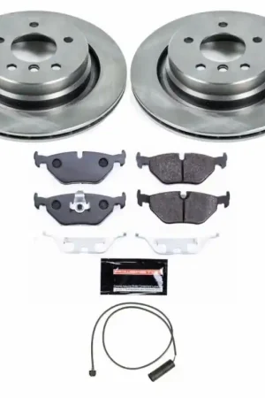 Power Stop 95-99 BMW M3 Rear Track Day SPEC Brake Kit | Graveyard Performance Express Delivery
