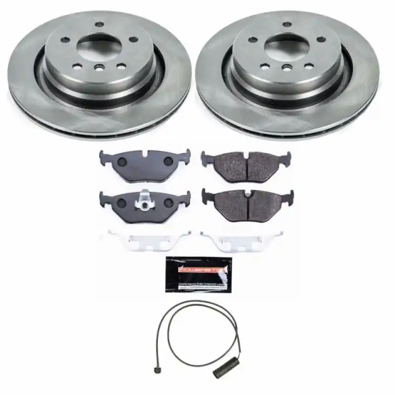 Power Stop 95-99 BMW M3 Rear Track Day SPEC Brake Kit | Graveyard Performance Express Delivery