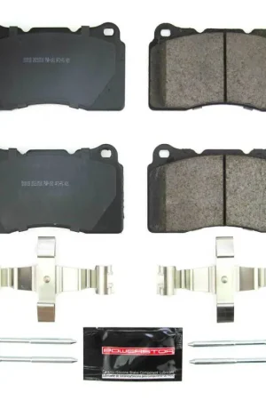 Power Stop 17-21 Honda Civic Front Z23 Evo Sport Brake Pads w/Hardware | Graveyard Performance Fan Favorite