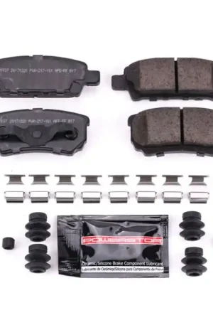 Top Rated Power Stop 11-14 Chrysler 200 Rear Z23 Evolution Sport Brake Pads w/Hardware | Graveyard Performance