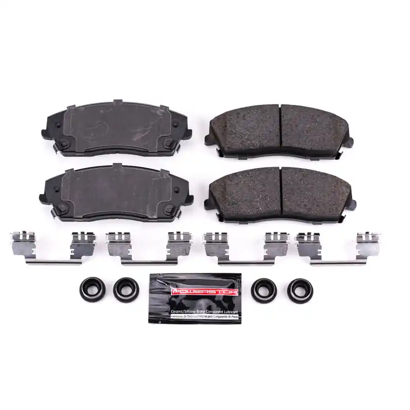 Top Pick Power Stop 05-19 Chrysler 300 Front Z23 Evolution Sport Brake Pads w/Hardware | Graveyard Performance