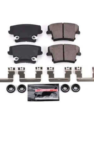 In Demand Power Stop 06-14 Dodge Charger Rear Z23 Evolution Sport Brake Pads w/Hardware | Graveyard Performance