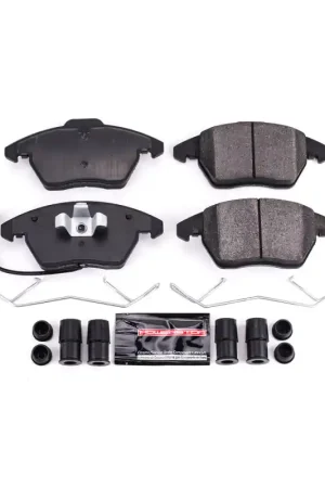 Luxury Power Stop 06-13 Audi A3 Front Z23 Evolution Sport Brake Pads w/Hardware | Graveyard Performance