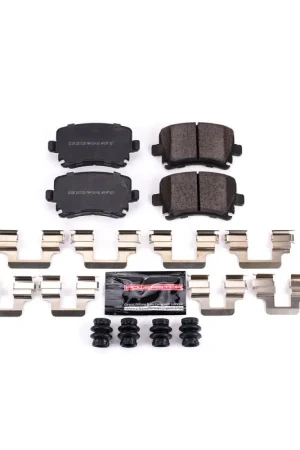 Direct From Factory Power Stop 06-09 Audi A3 Rear Z23 Evolution Sport Brake Pads w/Hardware | Graveyard Performance