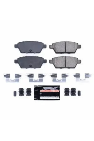 Power Stop 06-12 Ford Fusion Rear Z23 Evolution Sport Brake Pads w/Hardware | Graveyard Performance Top Pick