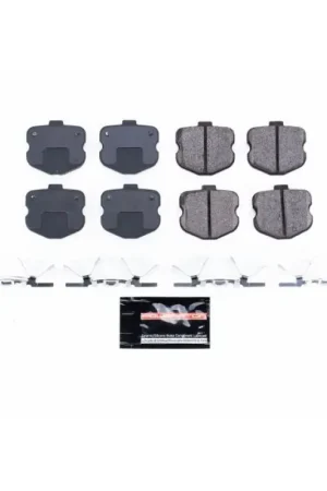 Power Stop 06-13 Chevrolet Corvette Rear Z23 Evolution Sport Brake Pads w/Hardware | Graveyard Performance In Demand