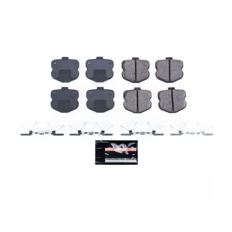 Power Stop 06-13 Chevrolet Corvette Rear Z23 Evolution Sport Brake Pads w/Hardware | Graveyard Performance In Demand
