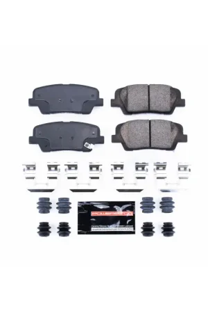Fast Shipping Power Stop 18-19 Genesis G80 Rear Z23 Evolution Sport Brake Pads w/Hardware | Graveyard Performance
