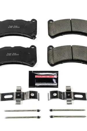 Holiday Sale Power Stop 13-14 Ford Mustang Front Z23 Evolution Sport Brake Pads w/Hardware | Graveyard Performance