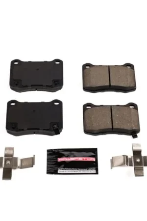 Top Pick Power Stop 08-14 Lexus IS F Rear Z23 Evolution Sport Brake Pads w/Hardware | Graveyard Performance