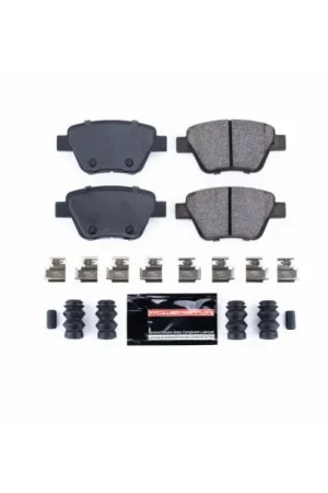 One Day Deal Power Stop 10-13 Audi A3 Rear Z23 Evolution Sport Brake Pads w/Hardware | Graveyard Performance