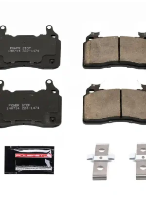 Power Stop 16-18 Cadillac CT6 Front Z23 Evolution Sport Brake Pads w/Hardware | Graveyard Performance Premium