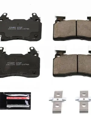 Power Stop 15-19 Cadillac CTS Front Z23 Evolution Sport Brake Pads w/Hardware | Graveyard Performance Buy Online