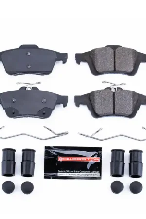 Secure Checkout Power Stop 2016 Ford Focus Rear Z23 Evolution Sport Brake Pads w/Hardware | Graveyard Performance