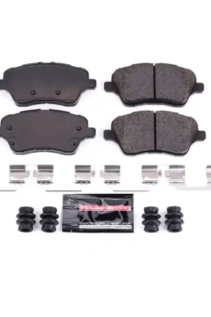 Hot Picks Power Stop 14-19 Ford Fiesta Front Z23 Evolution Sport Brake Pads w/Hardware | Graveyard Performance