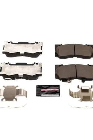 Original Power Stop 15-19 Ford Mustang Front Z23 Evolution Sport Brake Pads w/Hardware | Graveyard Performance
