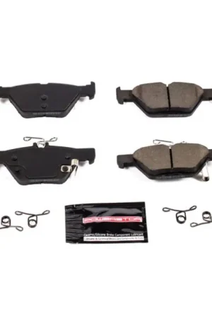 Special Offer Power Stop 2019 Subaru Ascent Rear Z23 Evolution Sport Brake Pads w/Hardware | Graveyard Performance