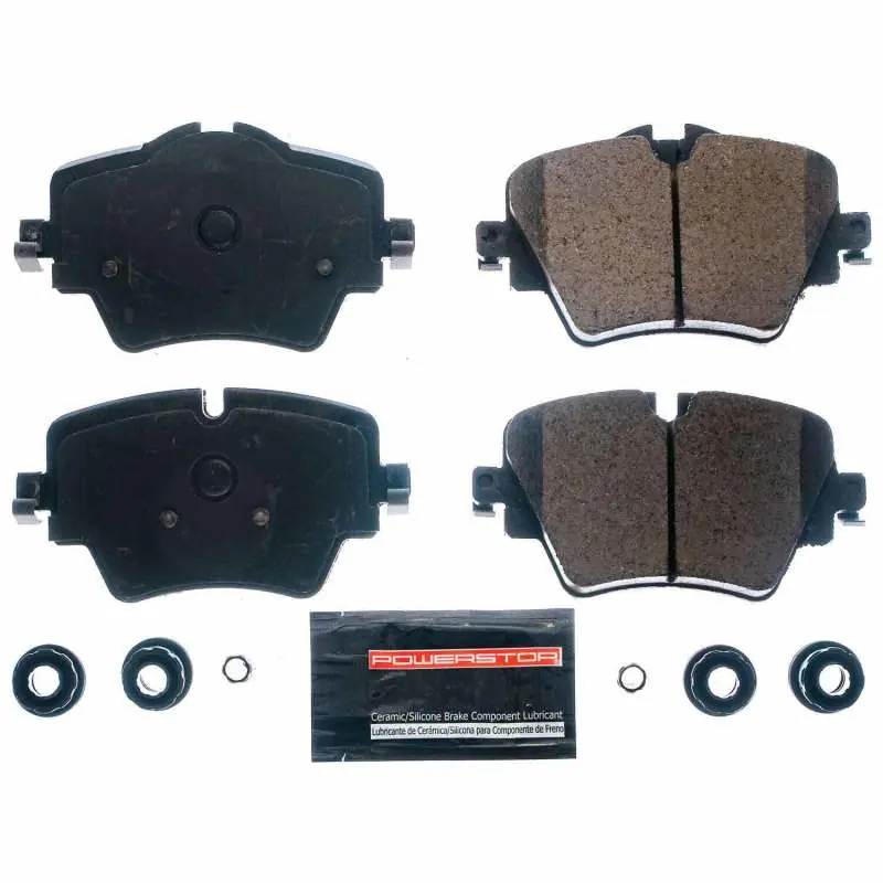 Next Day Delivery Power Stop 2019 BMW 330i Front Z23 Evolution Sport Brake Pads w/Hardware | Graveyard Performance