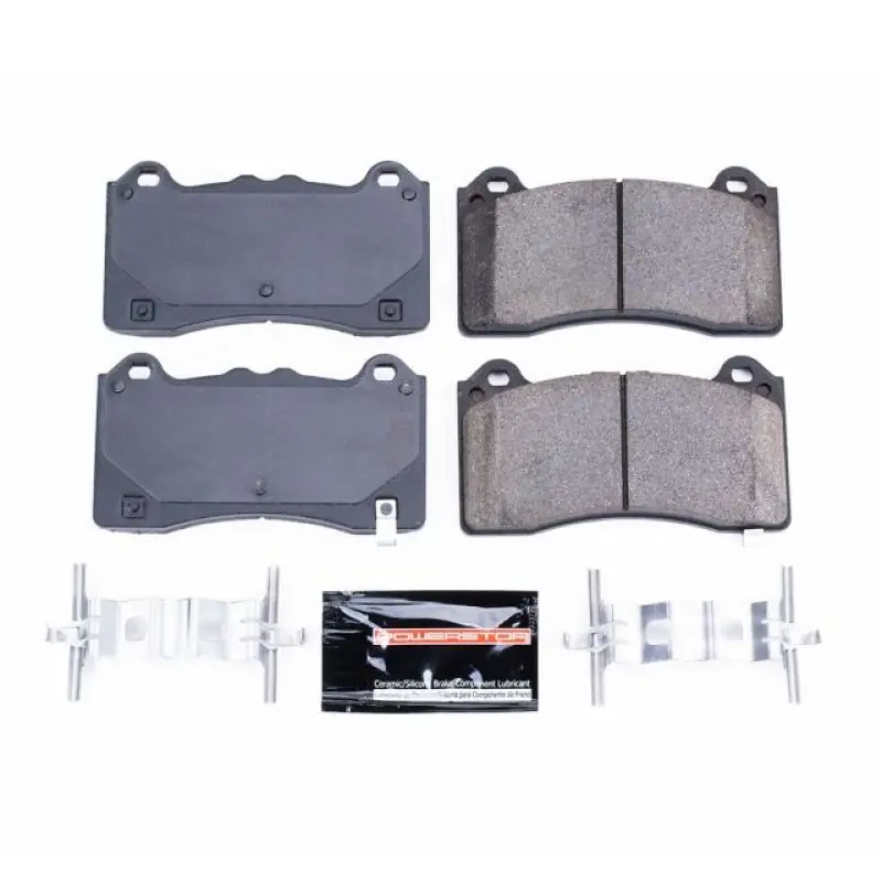 Power Stop 16-18 Ford Focus Front Z23 Evolution Sport Brake Pads w/Hardware | Graveyard Performance Price Drop