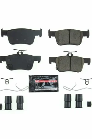 Crafted Power Stop 18-19 Honda Accord Rear Z23 Evolution Sport Brake Pads w/Hardware | Graveyard Performance
