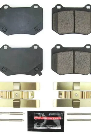 Limited Offer Power Stop 18-19 Subaru WRX STi Rear Z23 Evolution Sport Brake Pads w/Hardware | Graveyard Performance