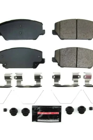 Next Day Delivery Power Stop 19-21 Hyundai Veloster N Front Z23 Evo Sport Brake Pads w/Hardware | Graveyard Performance