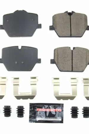 Power Stop 2019 BMW 330i Rear Z23 Evolution Sport Brake Pads w/Hardware | Graveyard Performance Money Back Guarantee